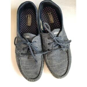Skechers on the go resalyte boat shoes Blue white size 10